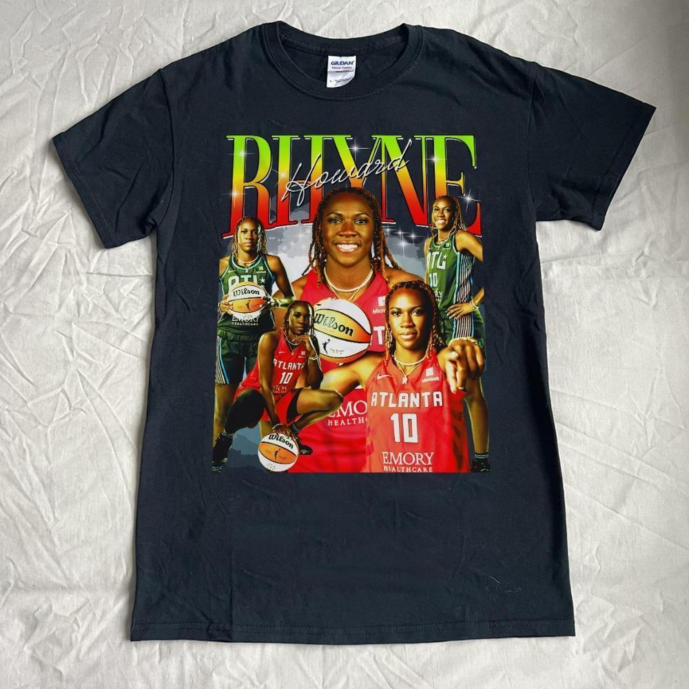 Rhyne Howard - Atlanta Dream Graphics T-shirt - Unisex Black T-Shirt
